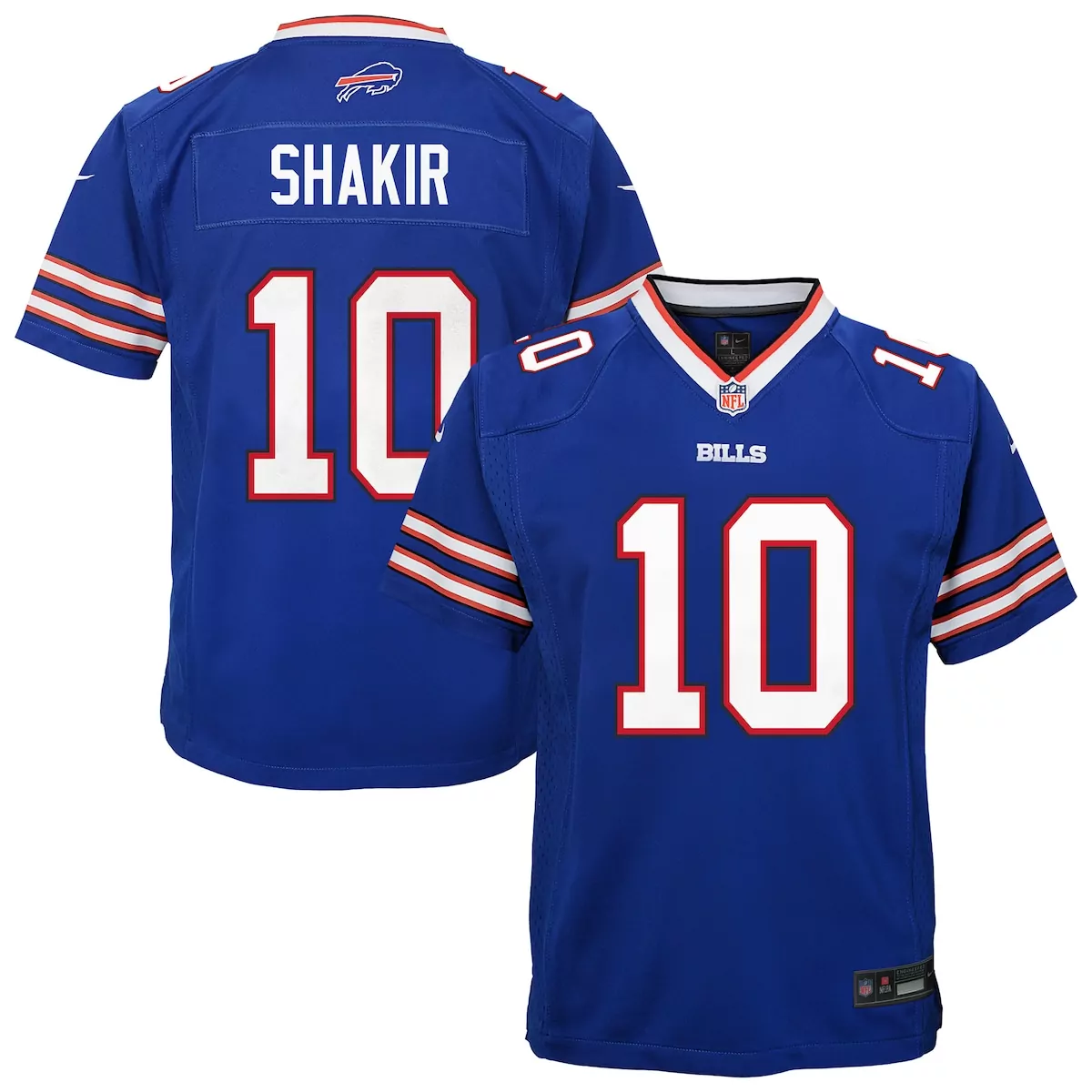 buffalo bills khalil shakir royal team game jersey 6qp