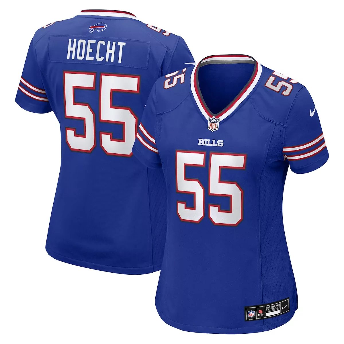 buffalo bills michael hoecht royal team game jersey ej4