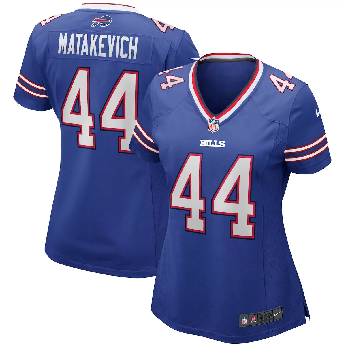 buffalo bills tyler matakevich royal player game jersey