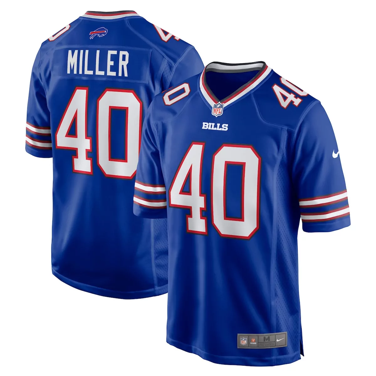 buffalo bills von miller royal game jersey