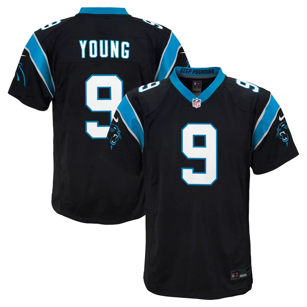 carolina panthers brady christensen black team game jersey 7b8