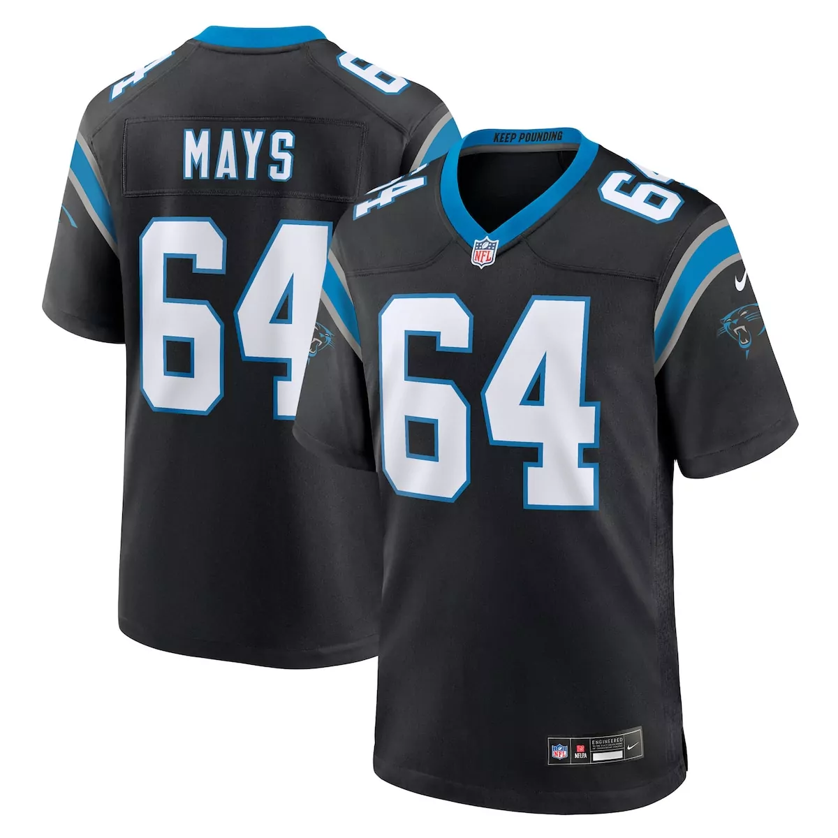 carolina panthers brycen tremayne black team game jersey 8jo