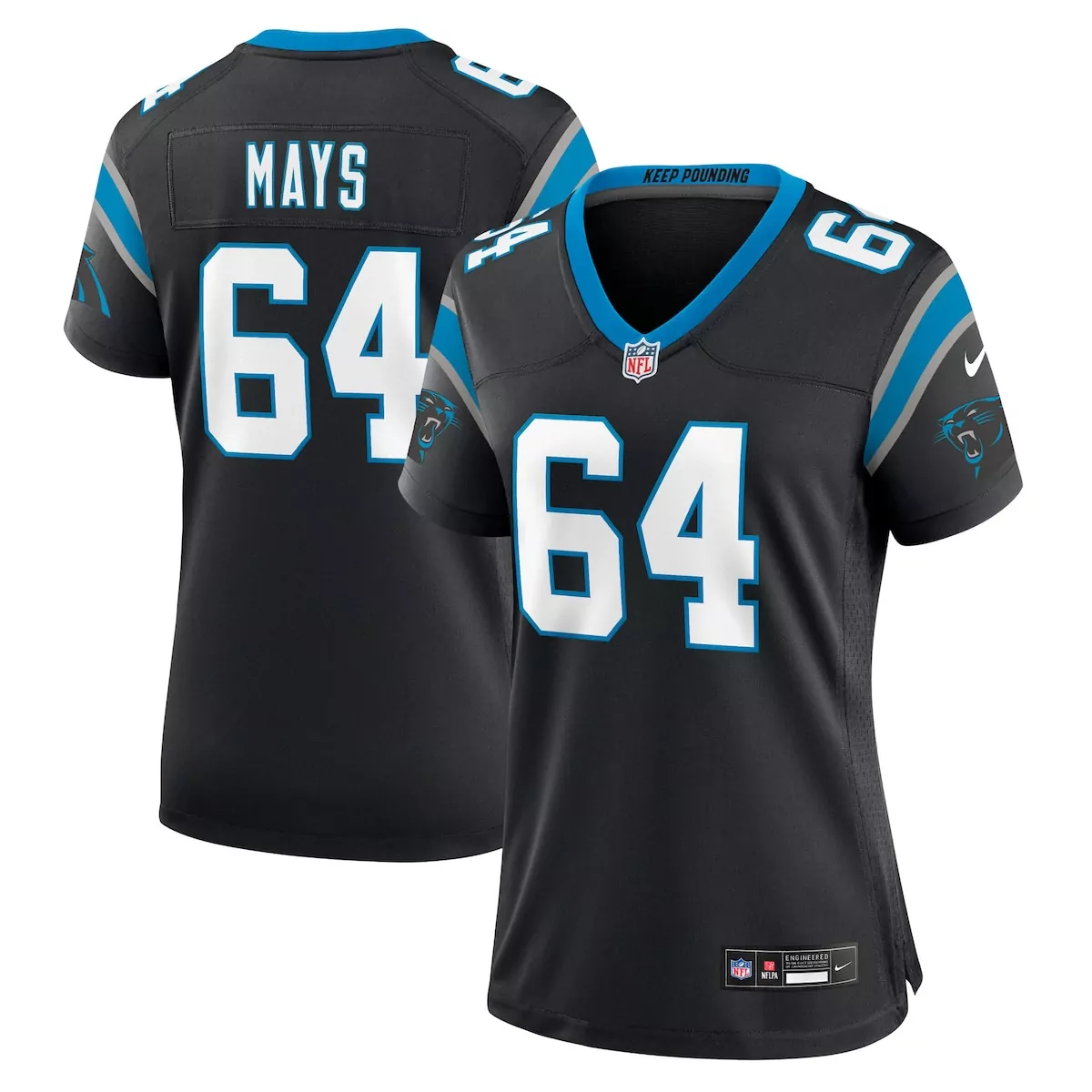 carolina panthers brycen tremayne black team game jersey 8jo