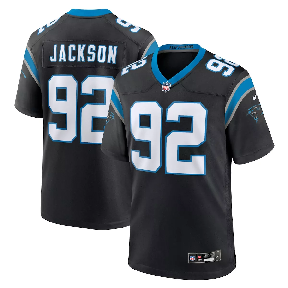 carolina panthers brycen tremayne black team game jersey 8jo
