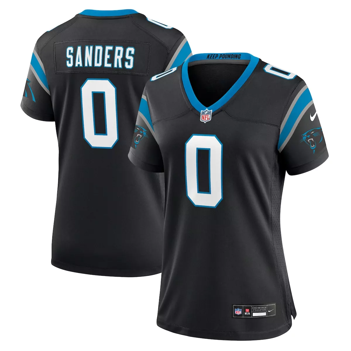 carolina panthers james mitchell black team game jersey i4k