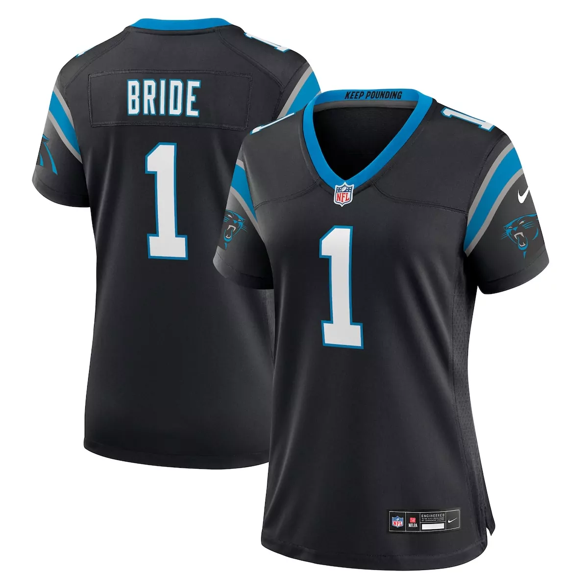carolina panthers corey thornton black team game jersey lju