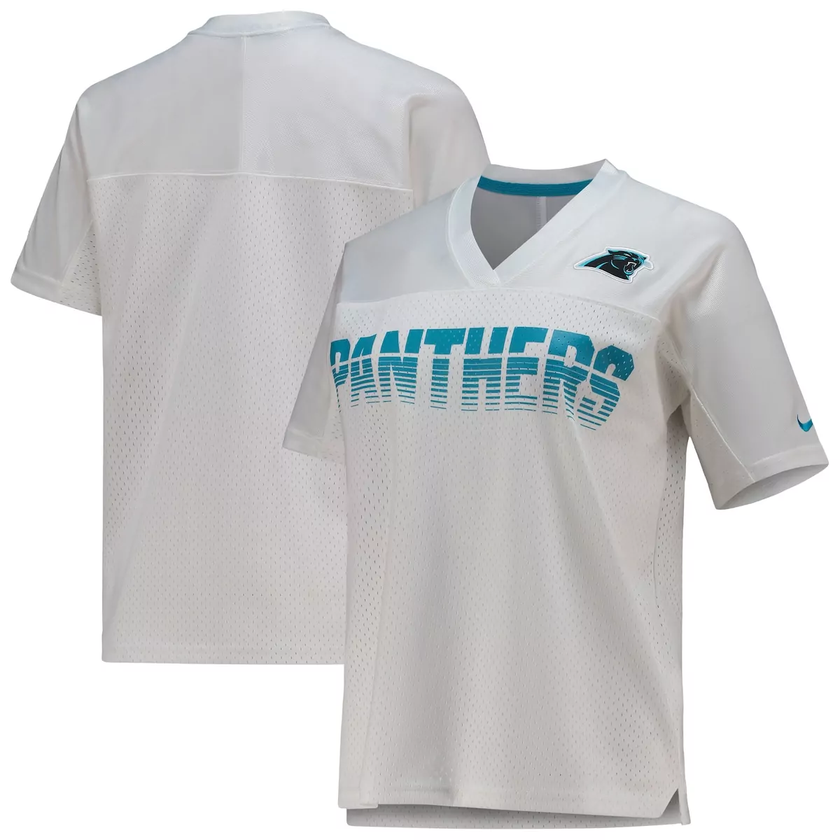 carolina panthers white fan jersey