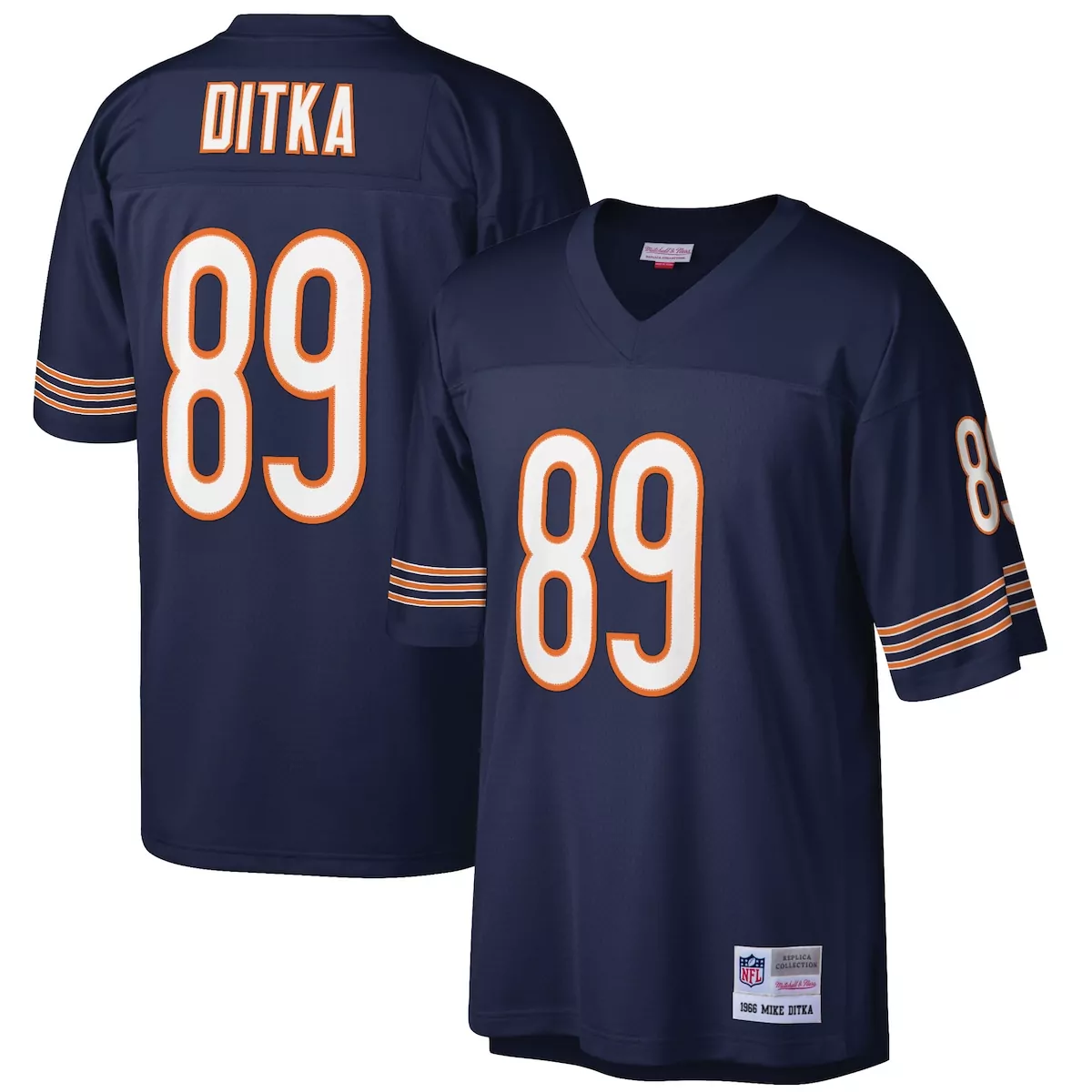chicago bears mike ditka navy retired player legacy jersey