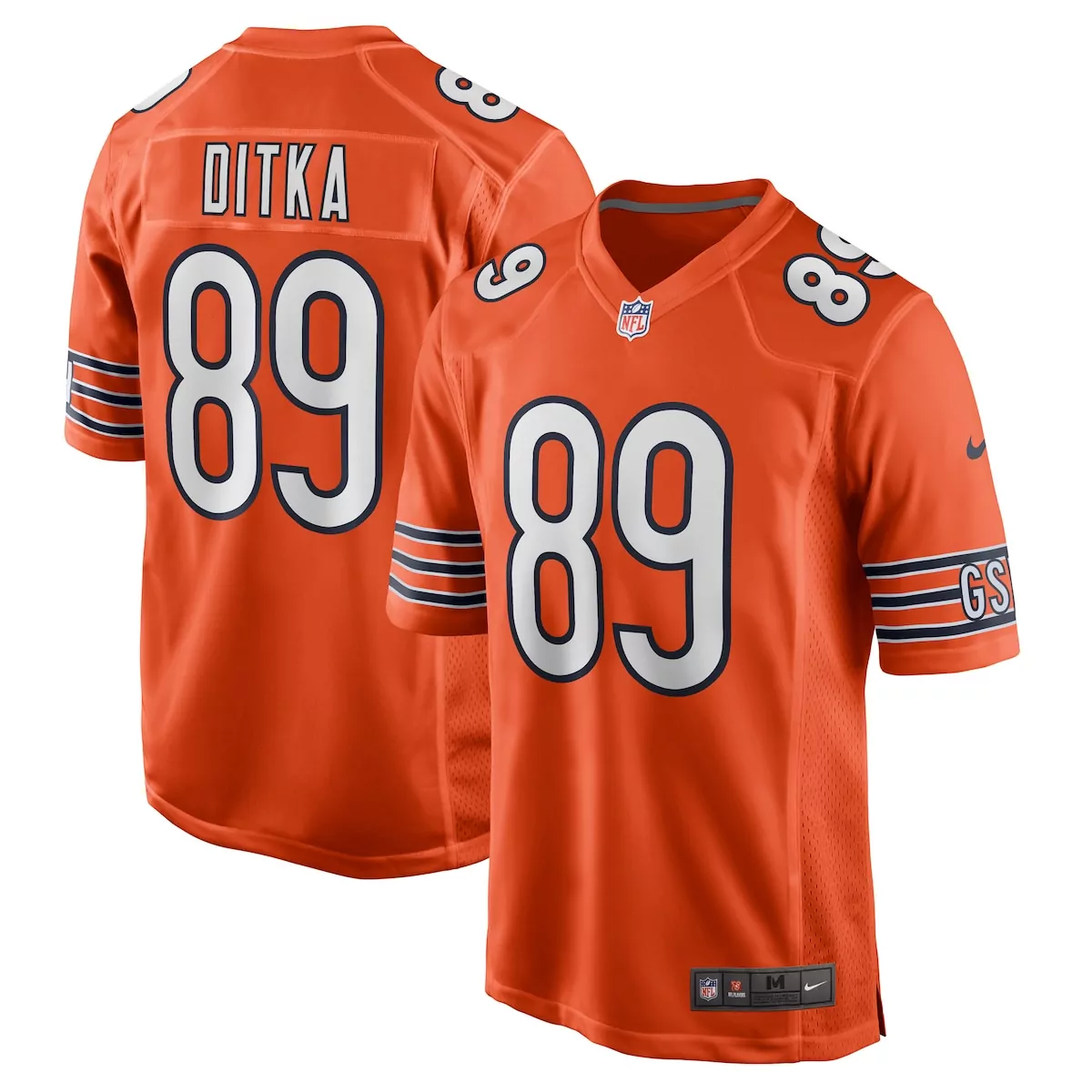 chicago bears mike ditka navy retired player legacy jersey