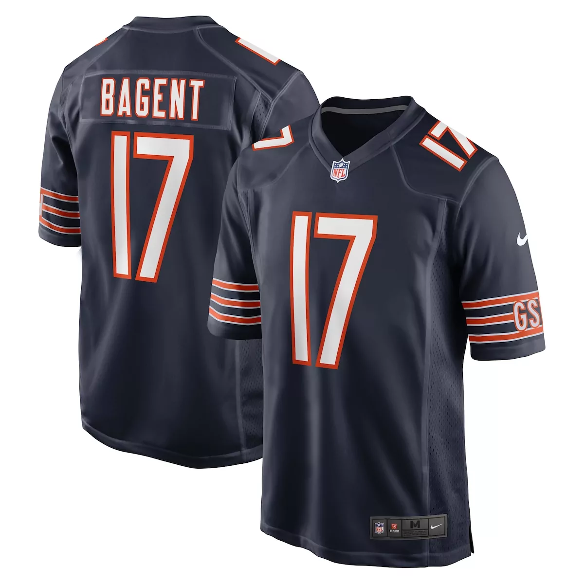 chicago bears tory taylor navy game jersey