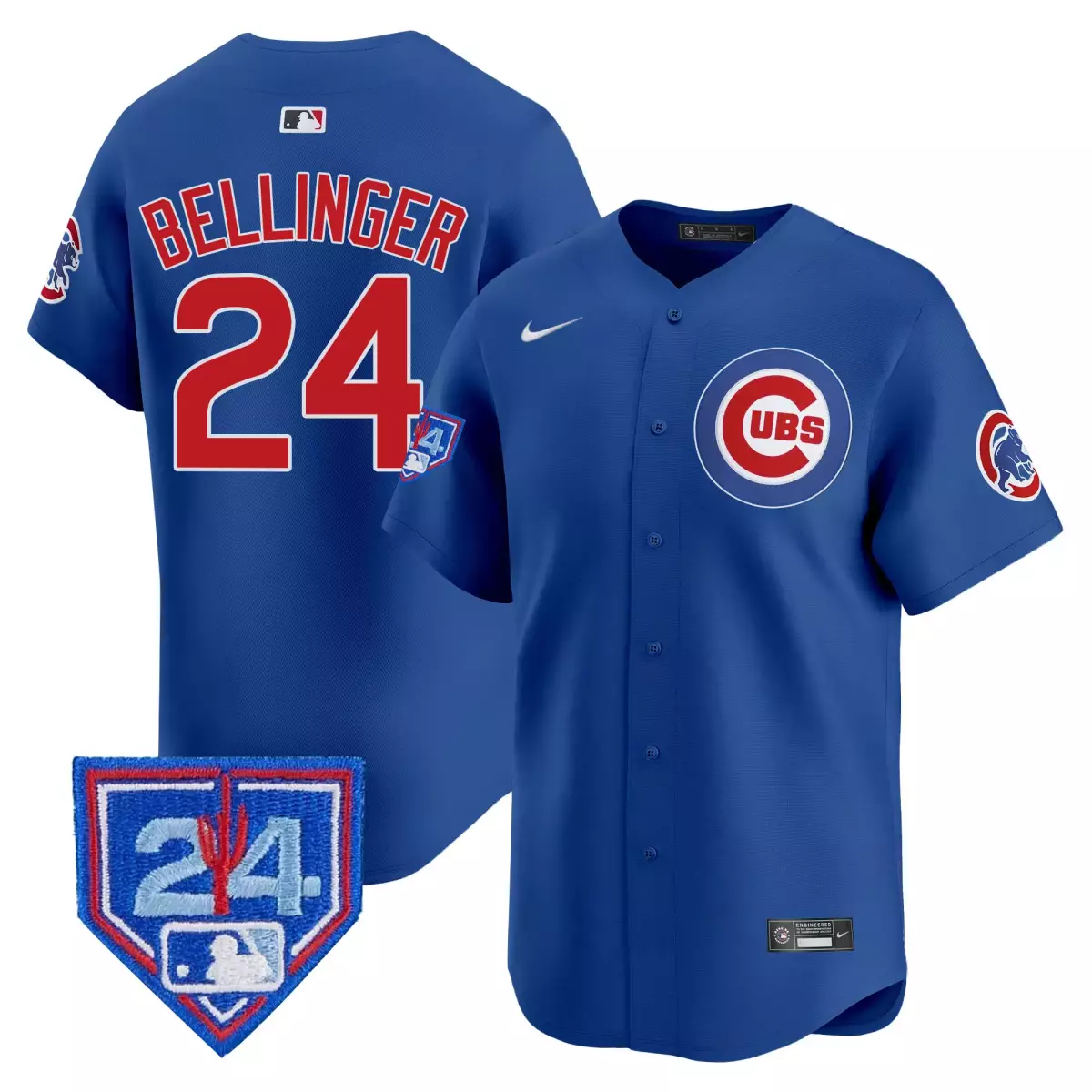 Bellinger Chicago Cubs 2024 Navy Jersey | Limited Edition Vapor Premier V3 | Fan Gear for Men, Women & Youth