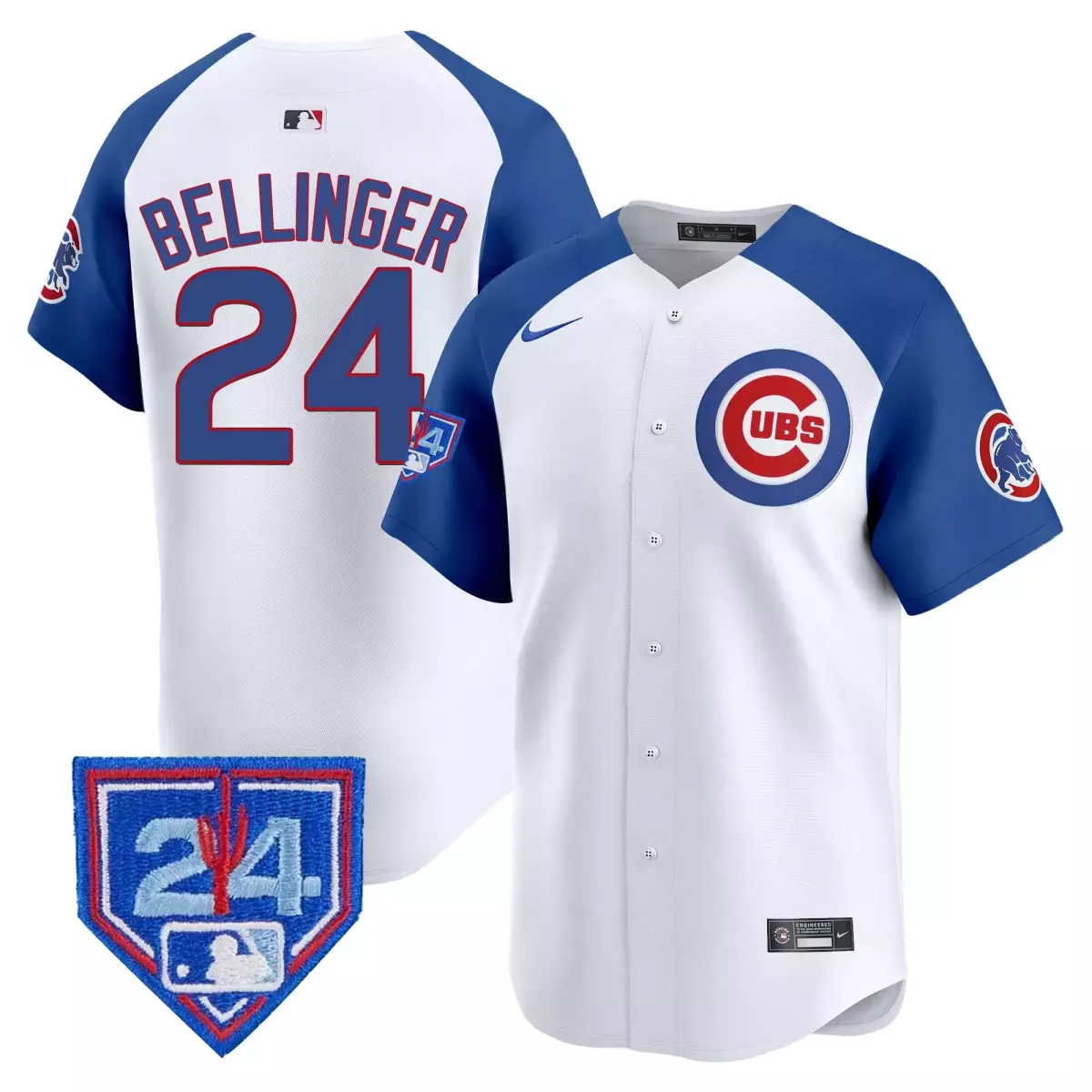 Bellinger Chicago Cubs 2024 Spring Training Jersey | Limited Edition Stitched Vapor Premier | Fan Gear for Men, Women & Youth