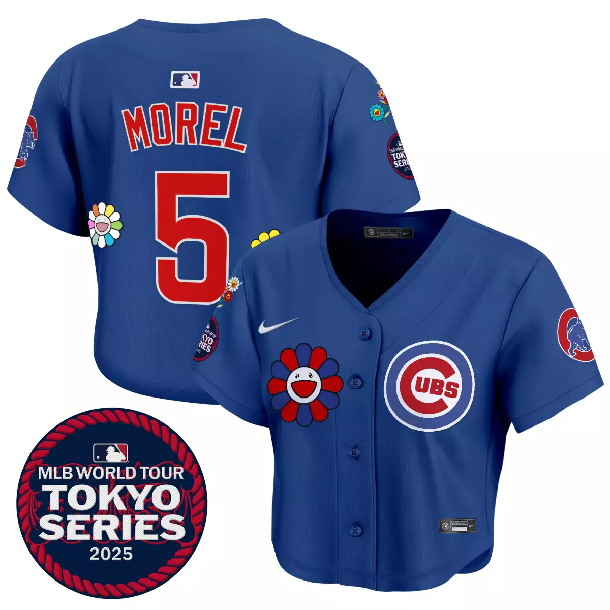 Morel Chicago Cubs 2025 Red Jersey | Independence Day Vapor Premier Limited | All Stitched Fan Gear for Men, Women & Youth