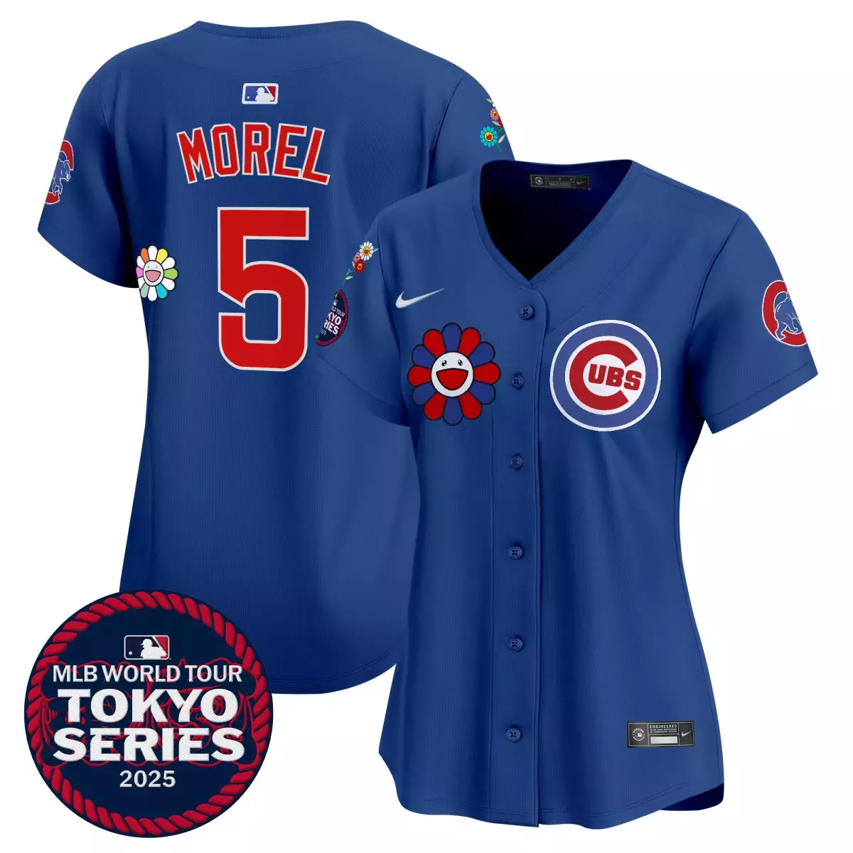 Morel Chicago Cubs 2025 Red Jersey | Independence Day Vapor Premier Limited | All Stitched Fan Gear for Men, Women & Youth