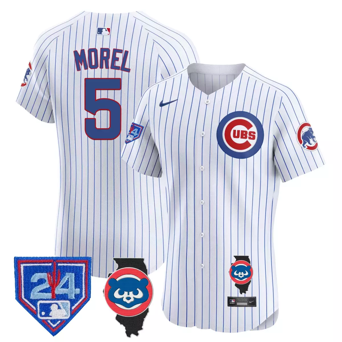 Morel Chicago Cubs 2025 Red Jersey | Independence Day Vapor Premier Limited | All Stitched Fan Gear for Men, Women & Youth