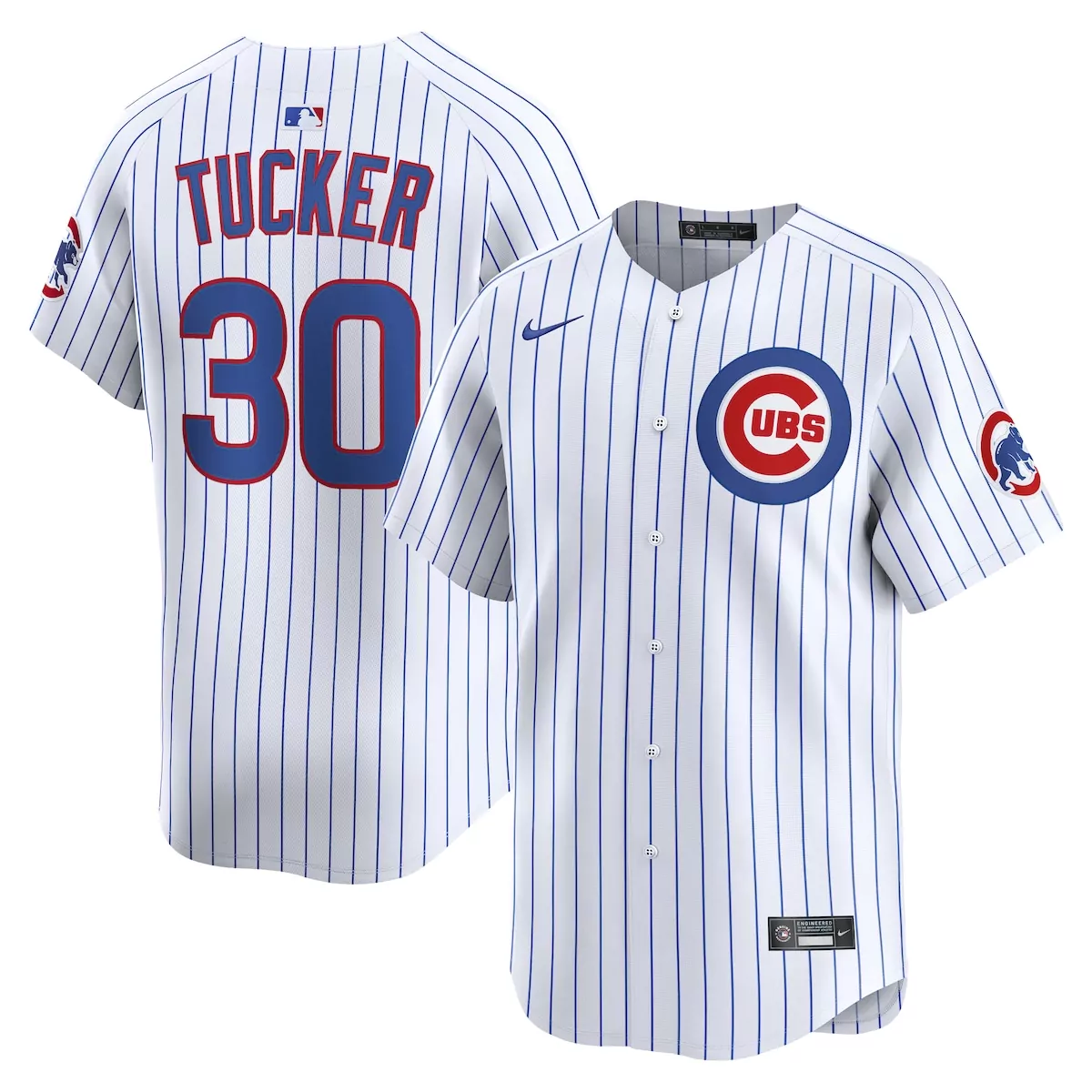 chicago cubs kyle tucker white home limited player jersey lci