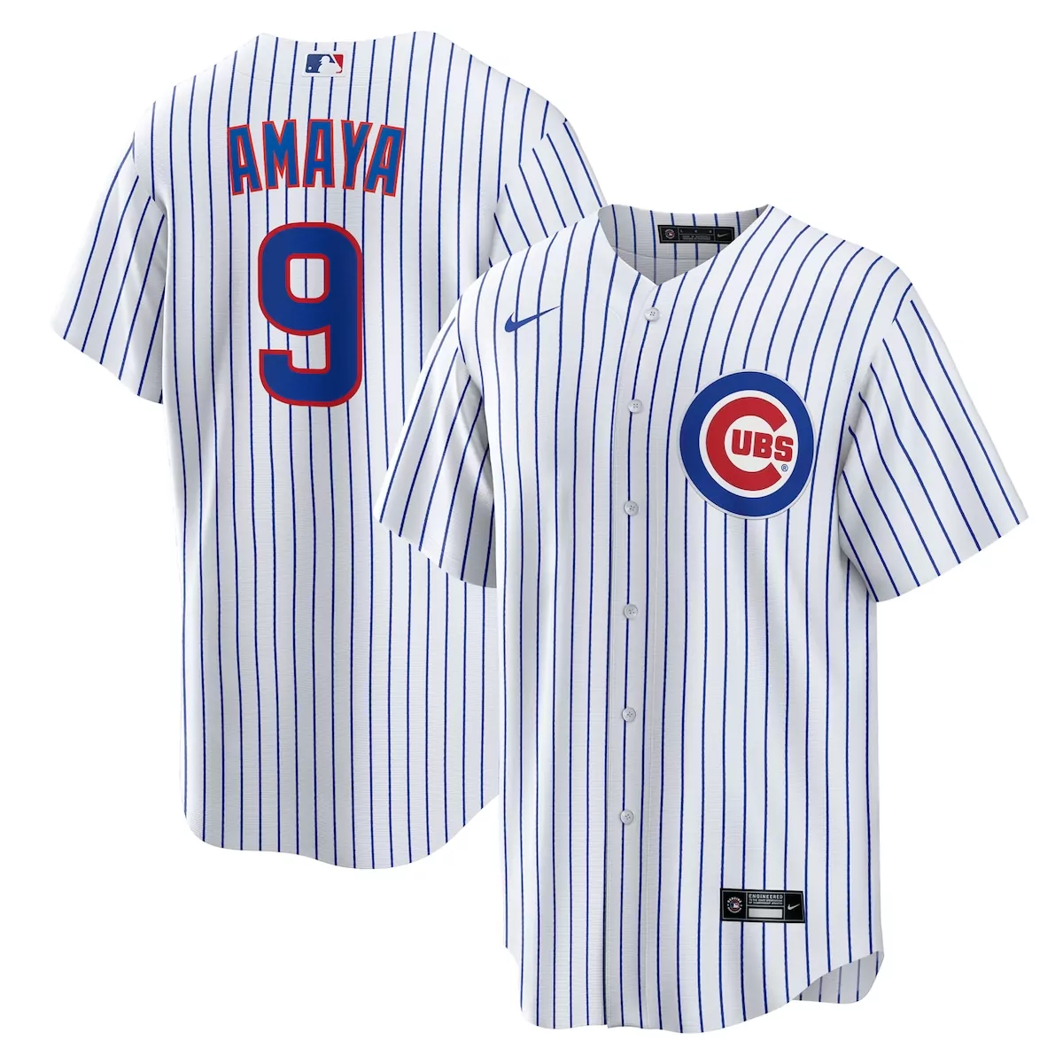 chicago cubs michael busch white home jersey j7d