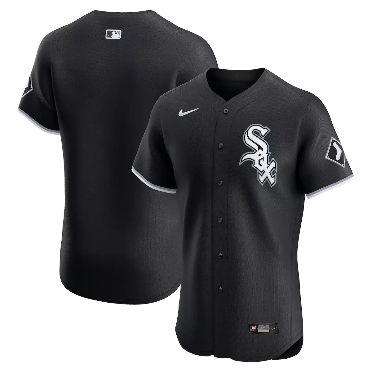 chicago white sox black alternate team jersey 4bp