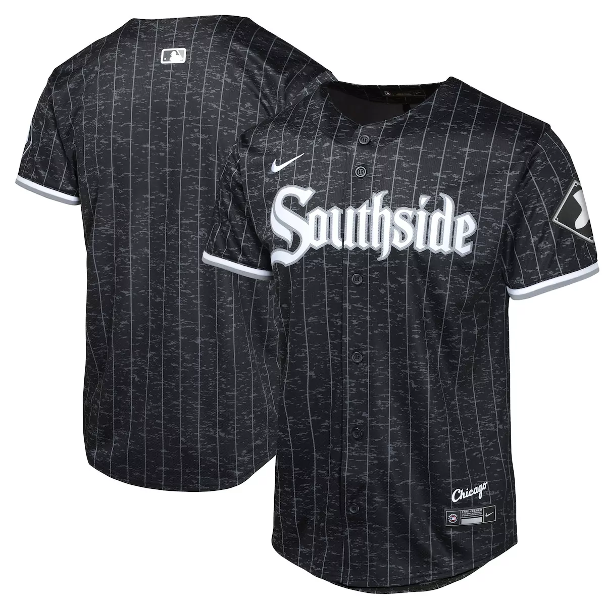 chicago white sox black alternate team jersey 4bp