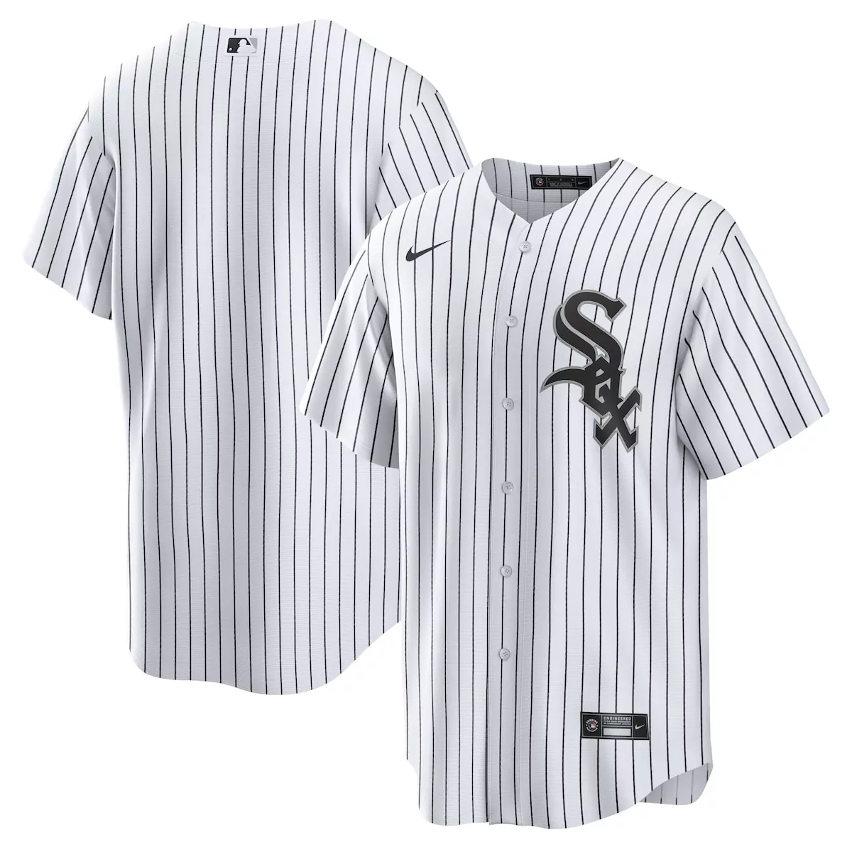 chicago white sox white big tall team jersey