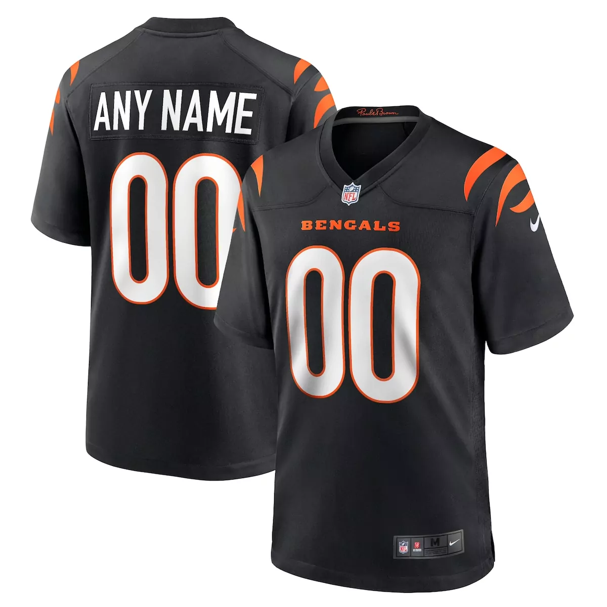 chicago bears orange alternate custom game jersey 7j