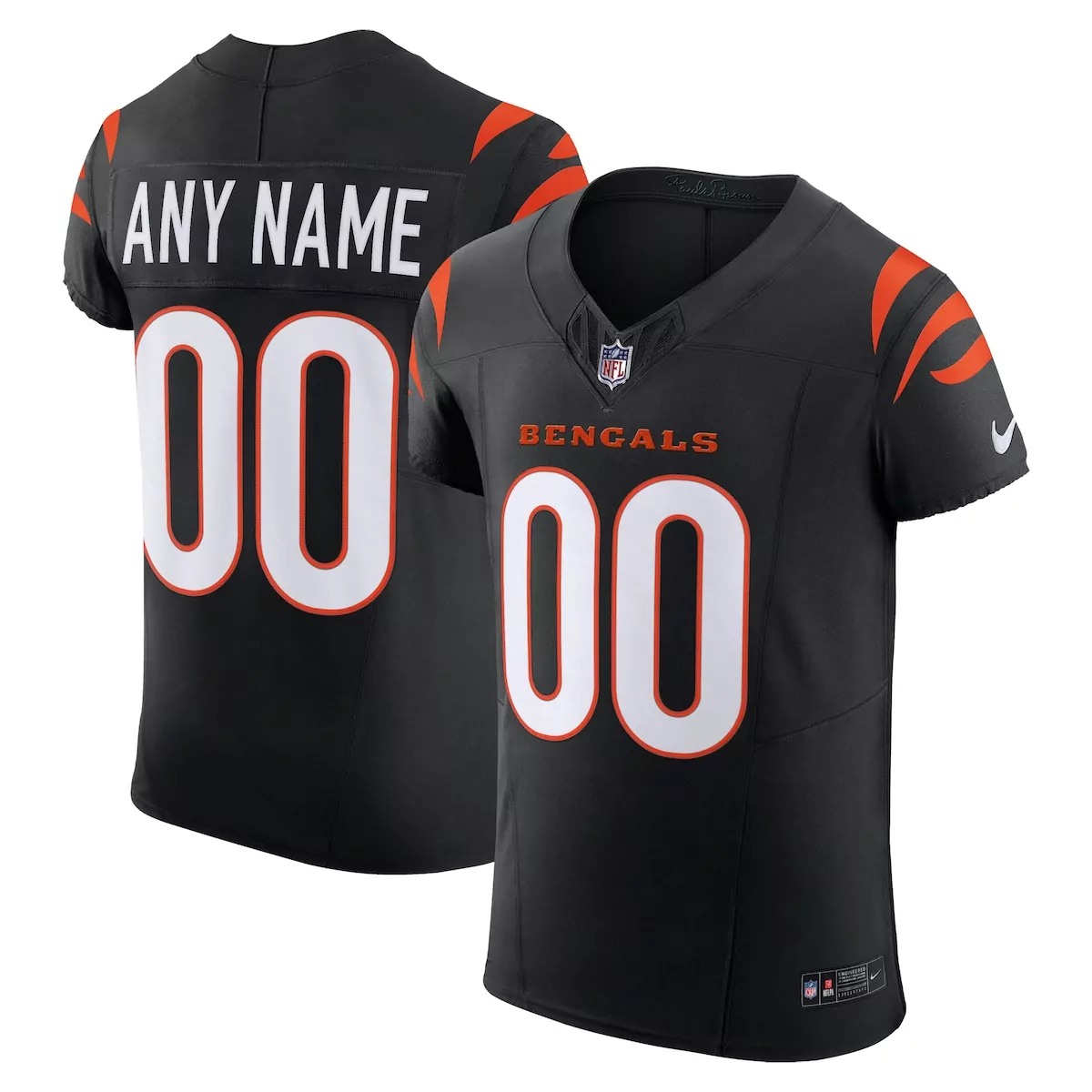 chicago bears orange alternate custom game jersey 7j