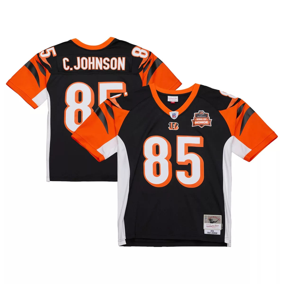 cincinnati bengals chad johnson black 2004 legacy jersey