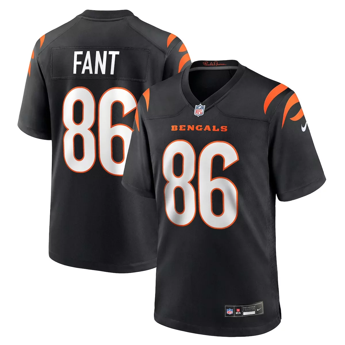 cincinnati bengals myles murphy black game jersey