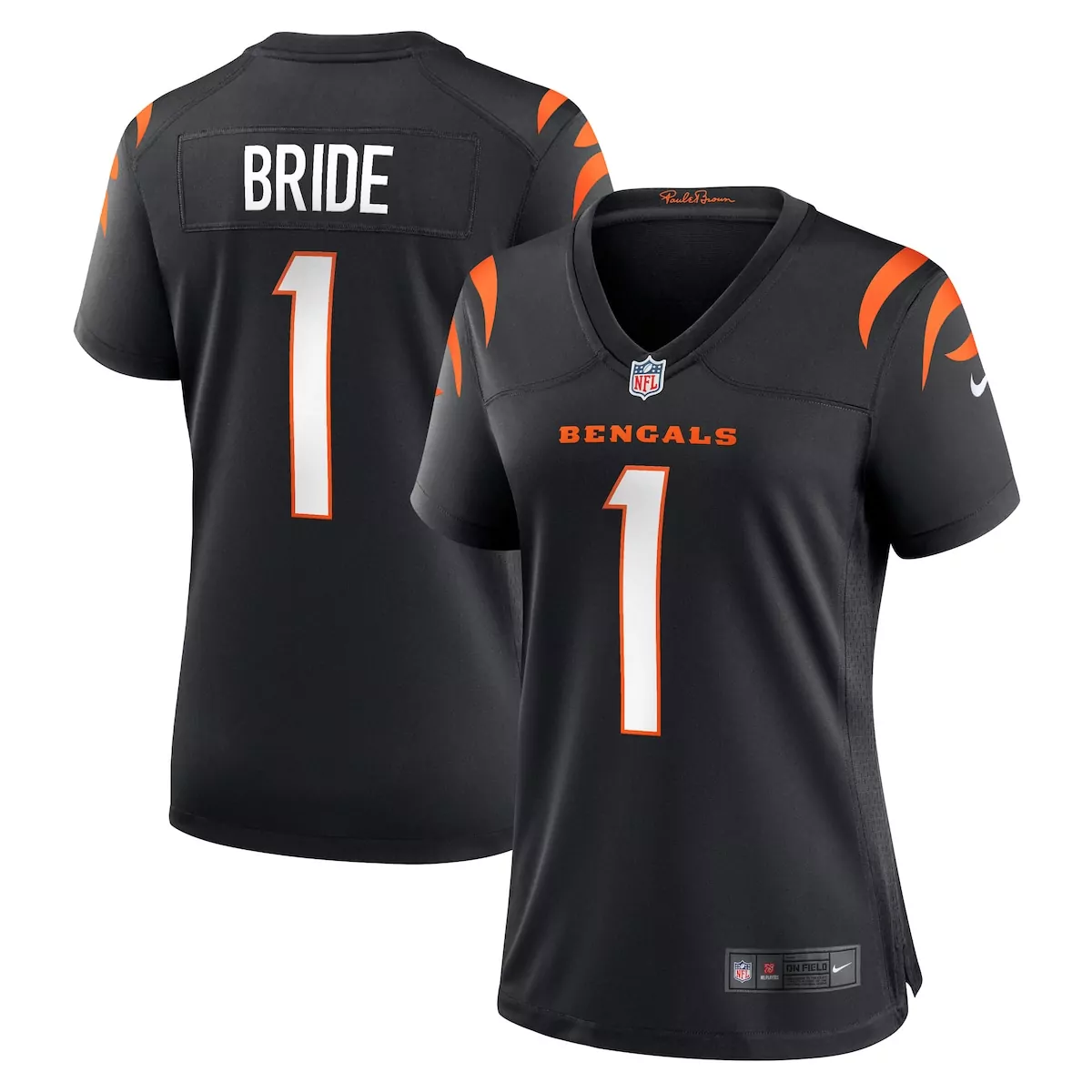 cincinnati bengals black vapor elite custom jersey al6