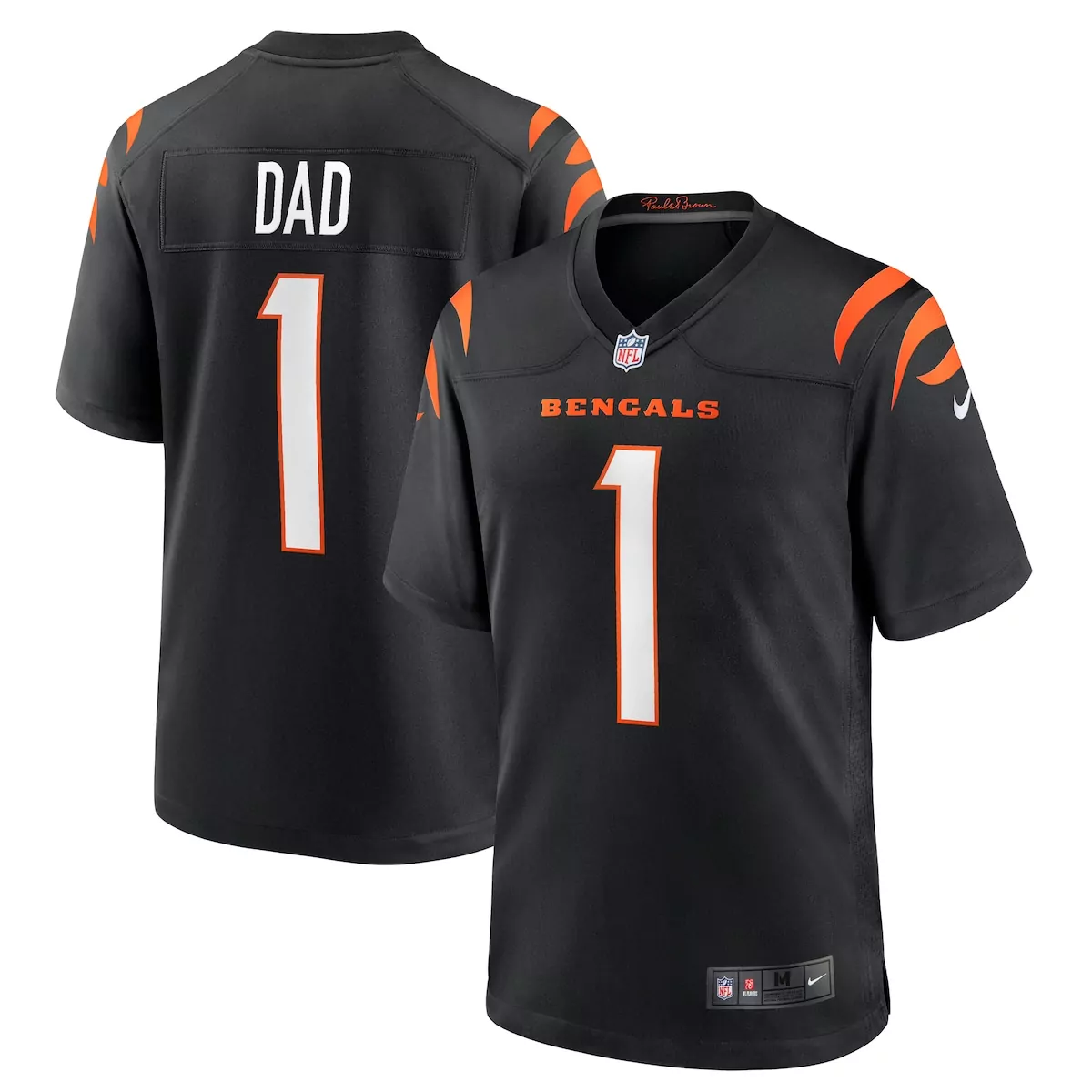 cincinnati bengals black vapor elite custom jersey al6
