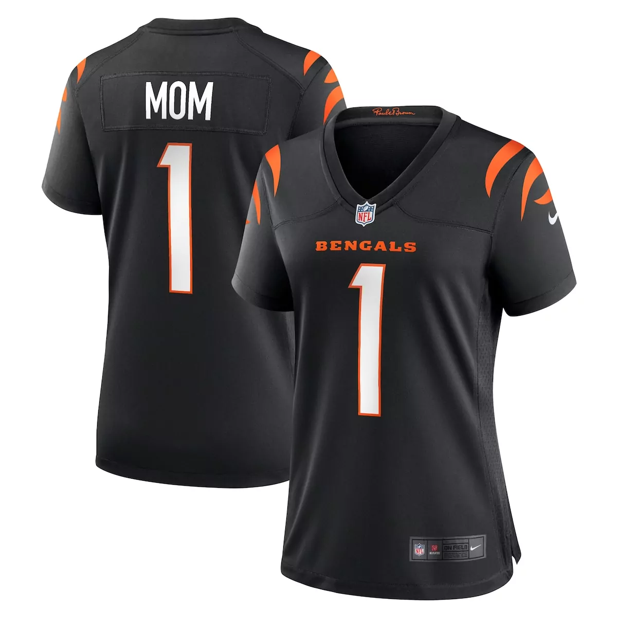 cincinnati bengals black vapor elite custom jersey al6