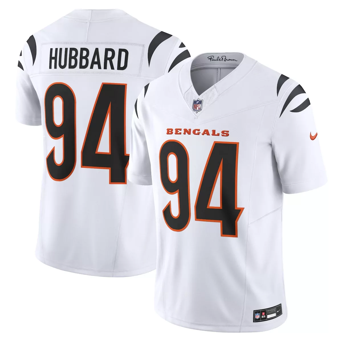 cincinnati bengals sam hubbard black game jersey