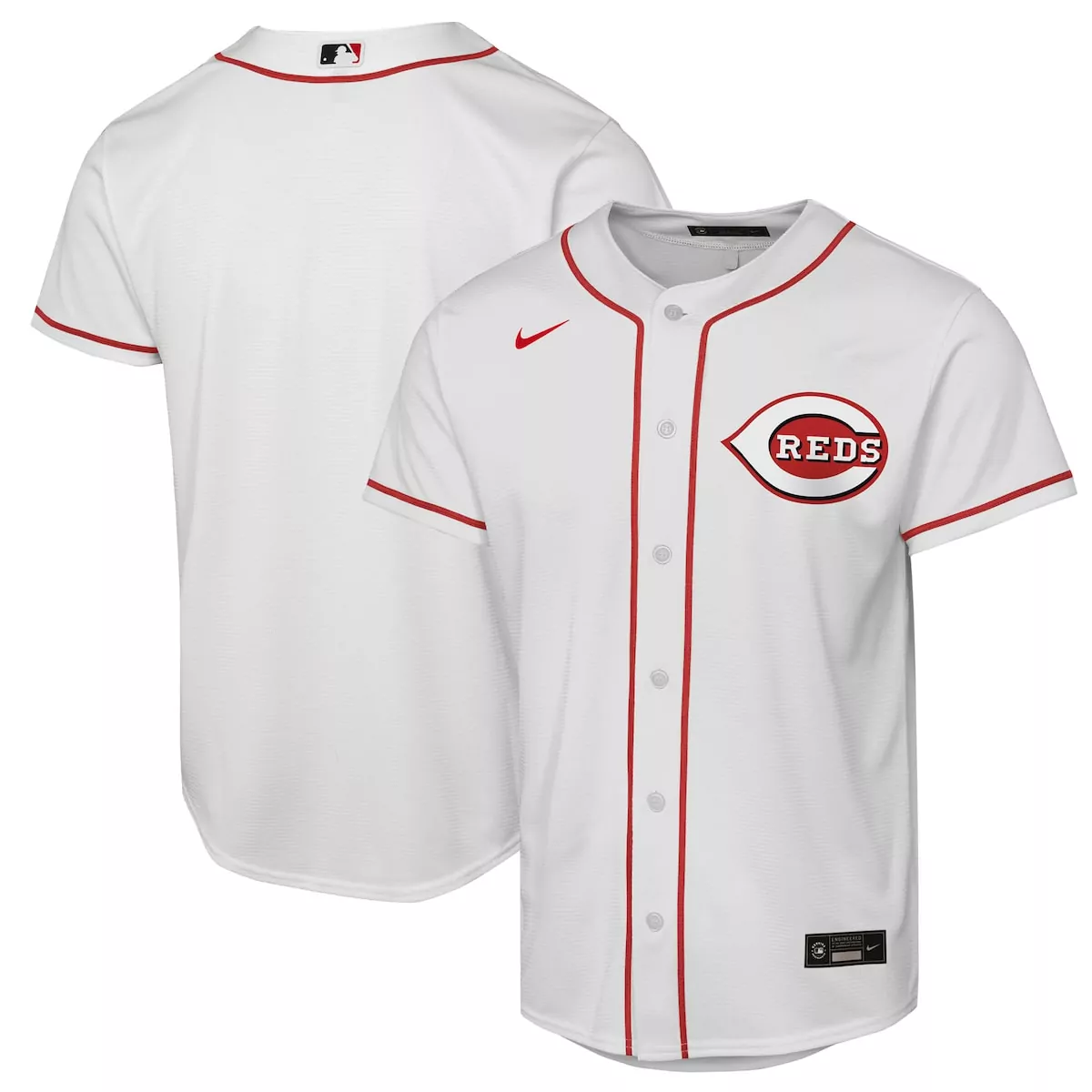 cincinnati reds white home jersey
