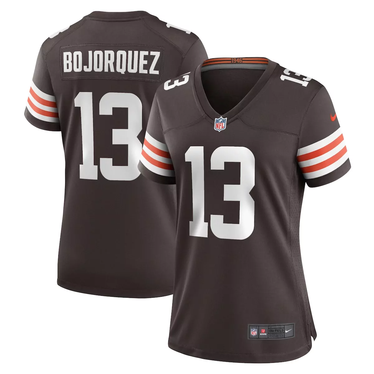 cleveland browns corey bojorquez brown game jersey kh6