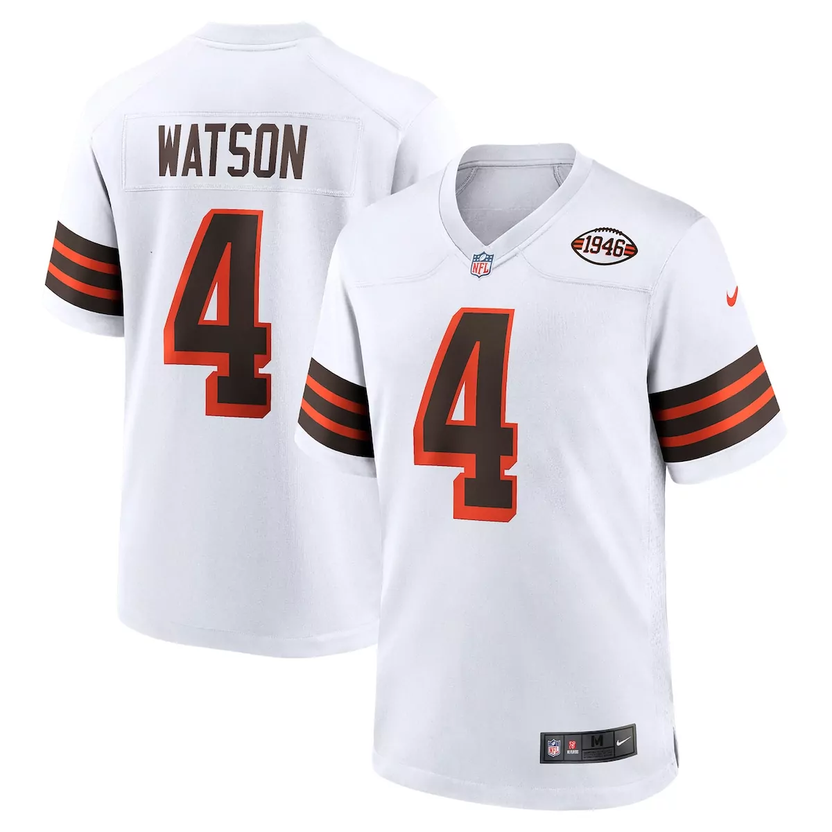 cleveland browns deshaun watson white 2020 vapor limited jersey