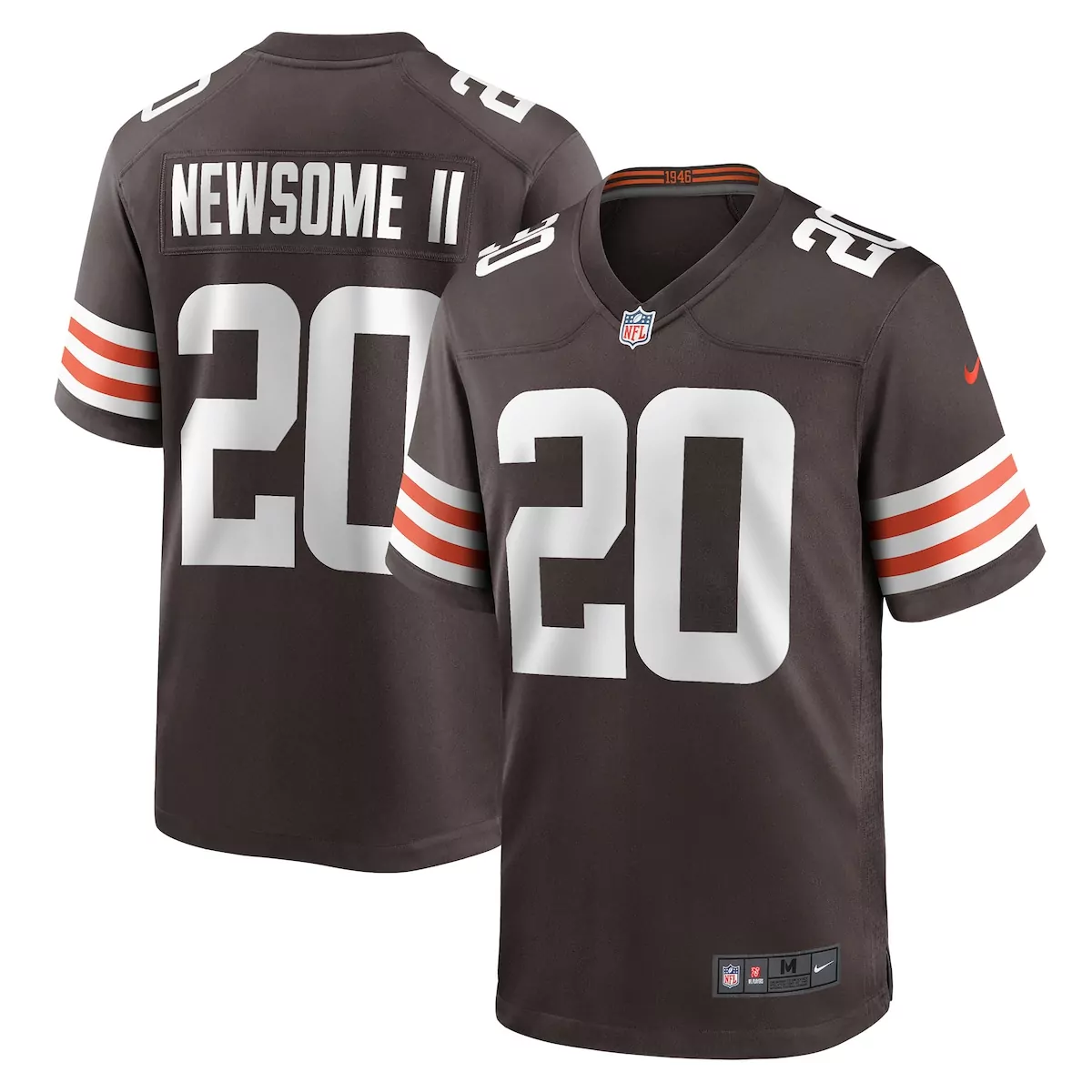cleveland browns dylan sampson brown team game jersey 2ss
