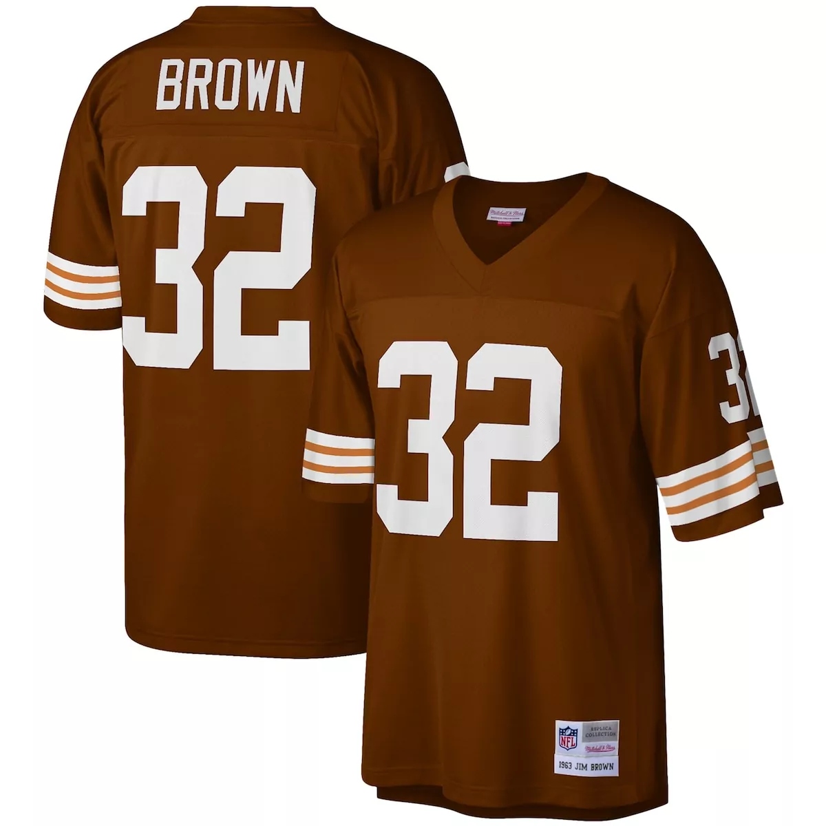 cleveland browns jim brown brown legacy jersey
