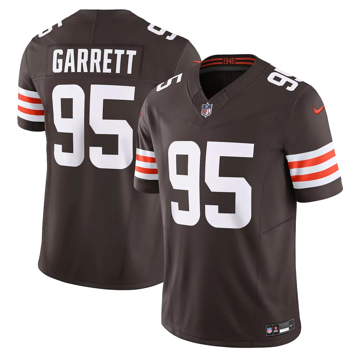 cleveland browns myles garrett brown game jersey mqq