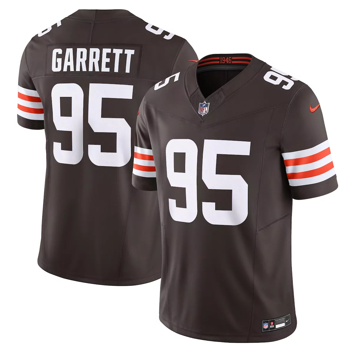 cleveland browns myles garrett brown game jersey mqq