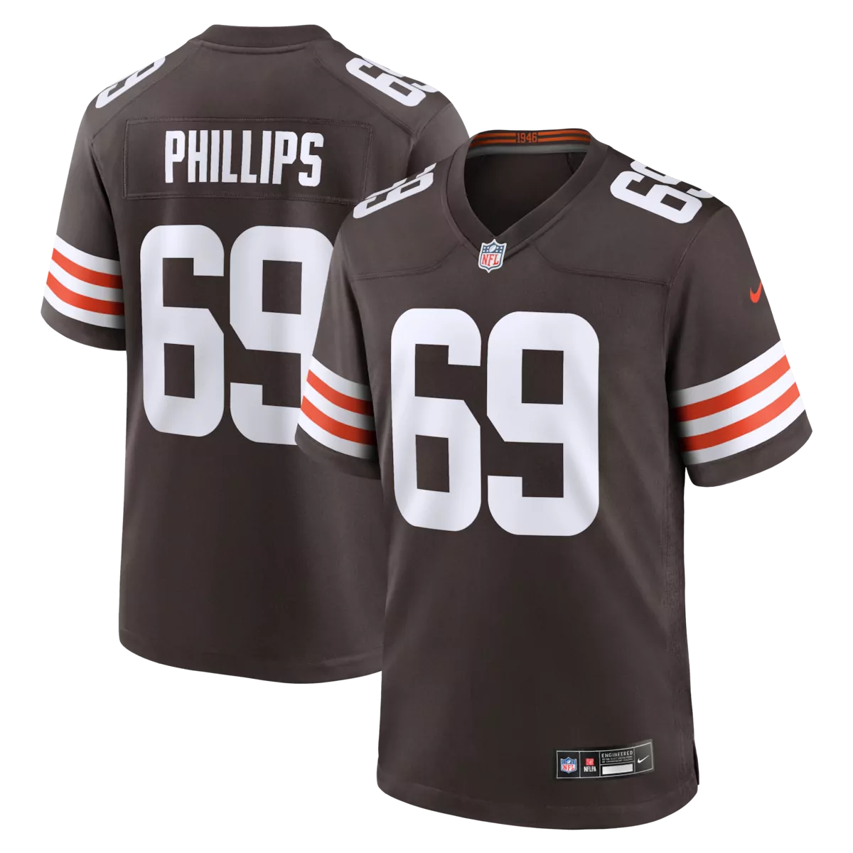 cleveland browns tre avery brown team game jersey azv