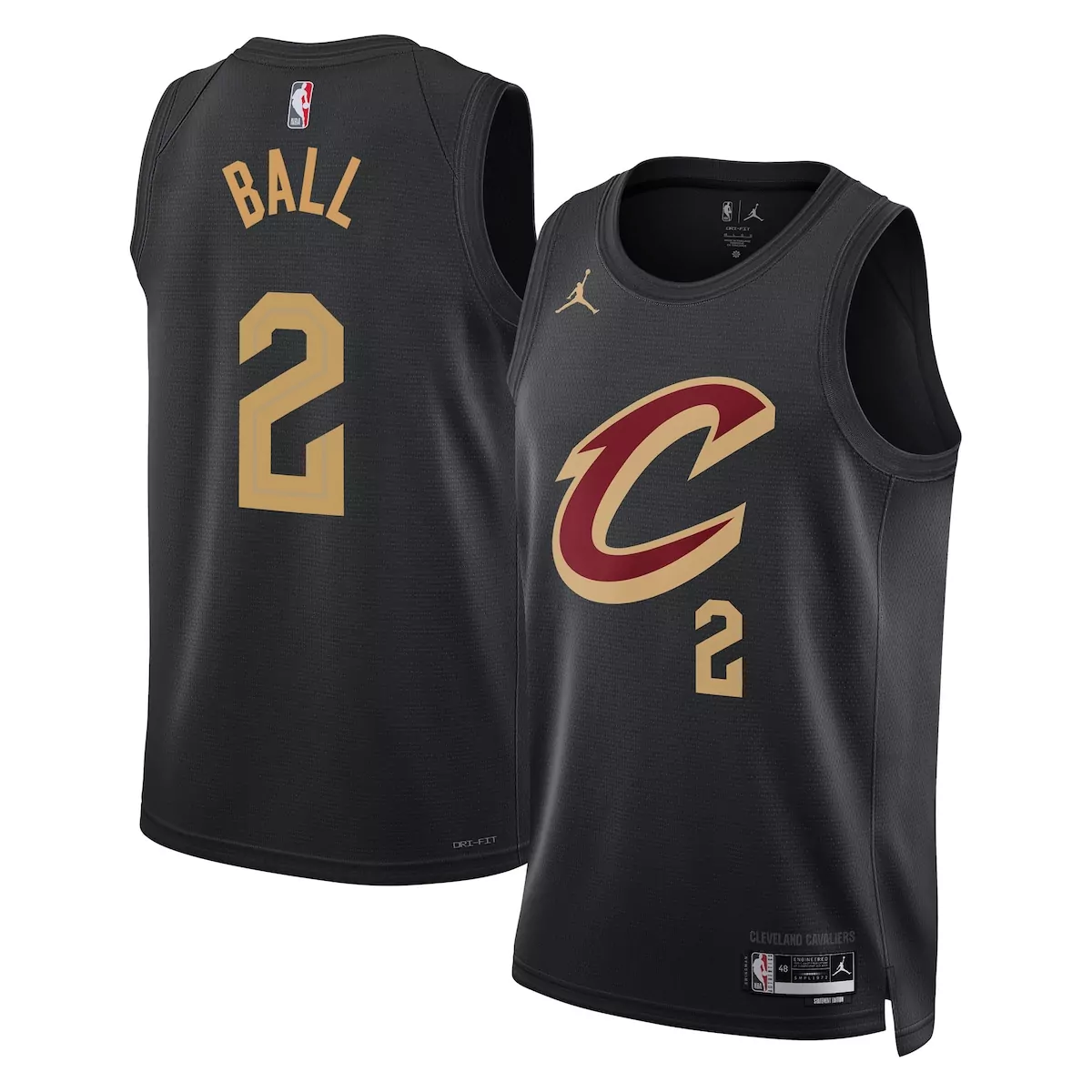 cleveland cavaliers classic edition jersey navy jarrett allen unisex