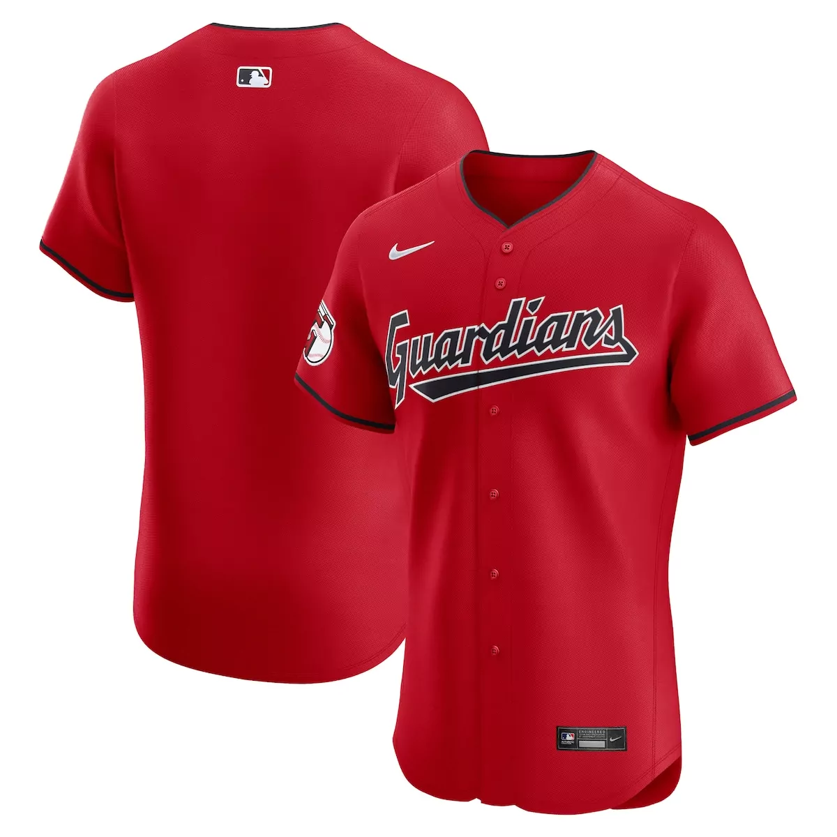 cleveland guardians red alternate team jersey