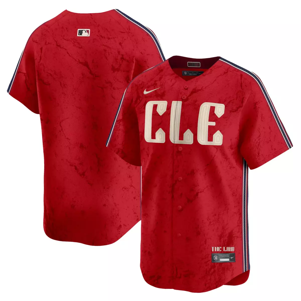 cleveland guardians red alternate team jersey
