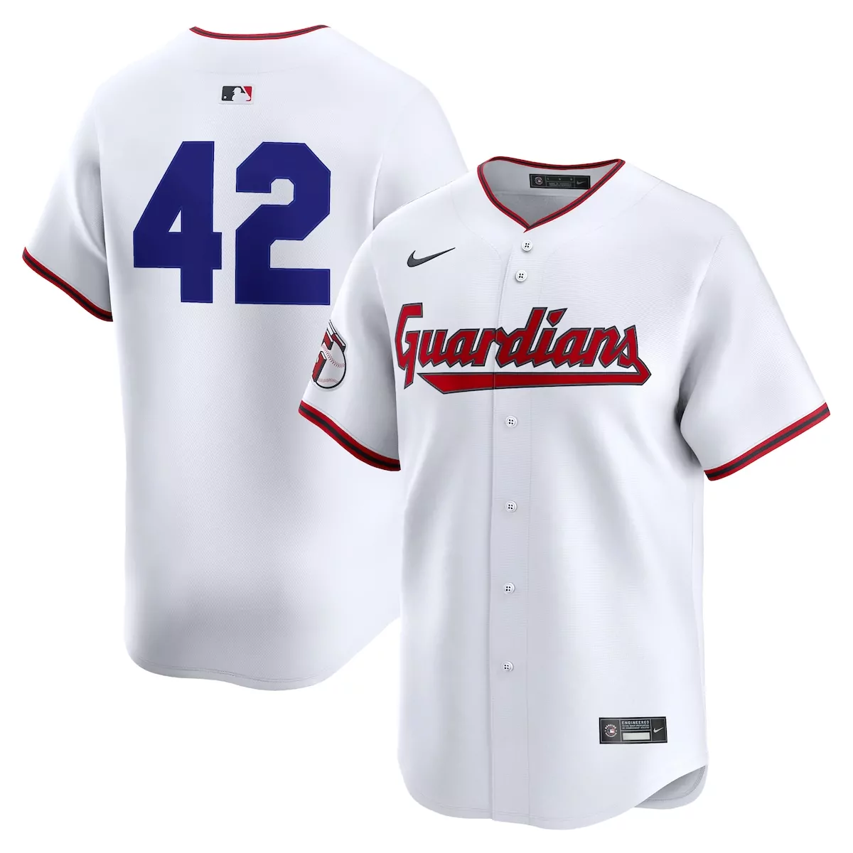 cleveland guardians white home 2 0 jersey