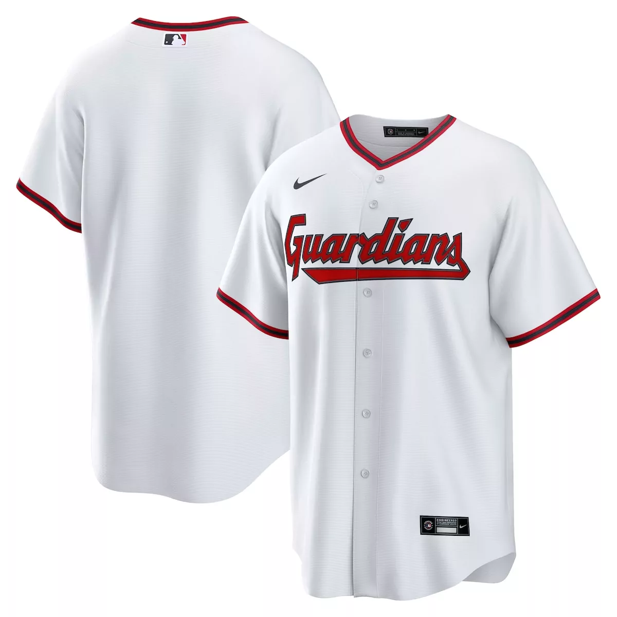 cleveland guardians white home elite jersey 6mn