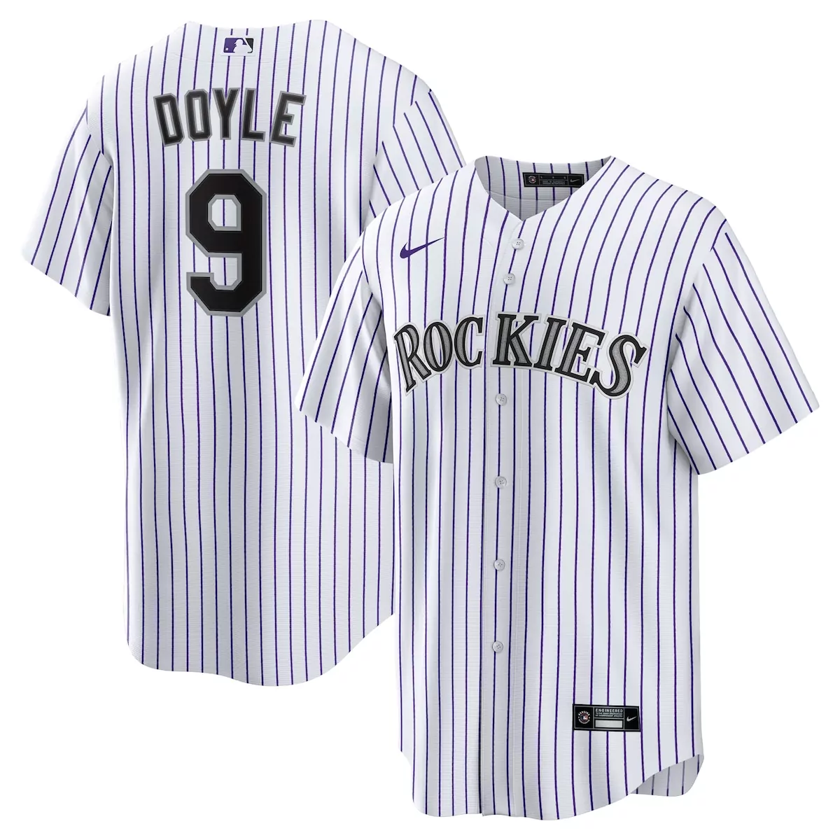 colorado rockies brenton doyle white home jersey ou7