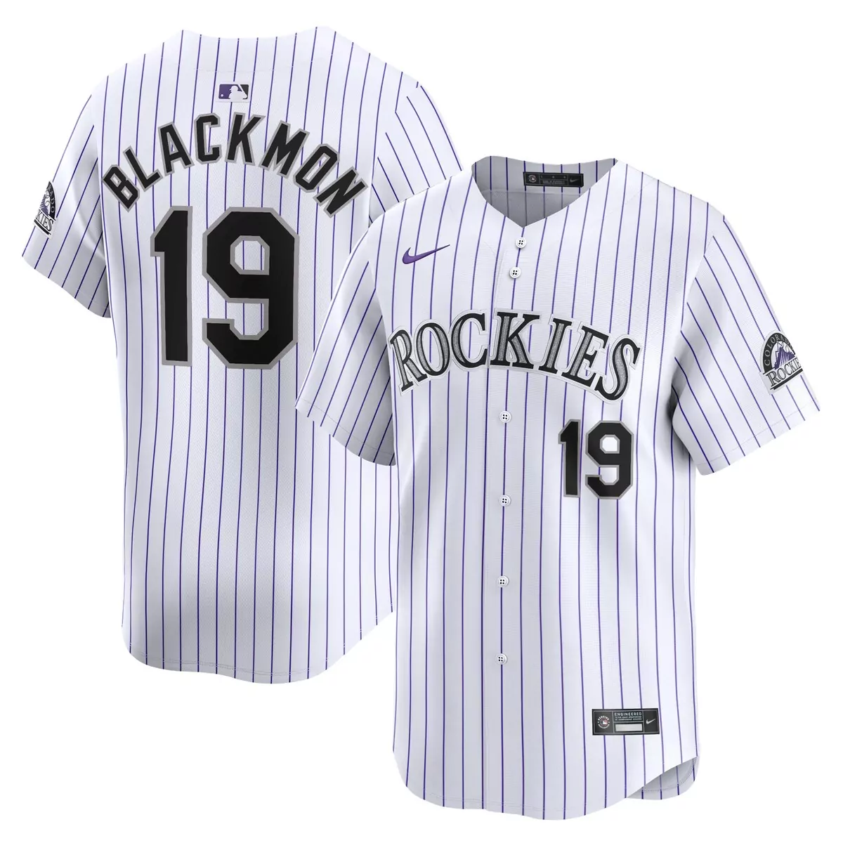 colorado rockies charlie blackmon white home limited player jersey g7e