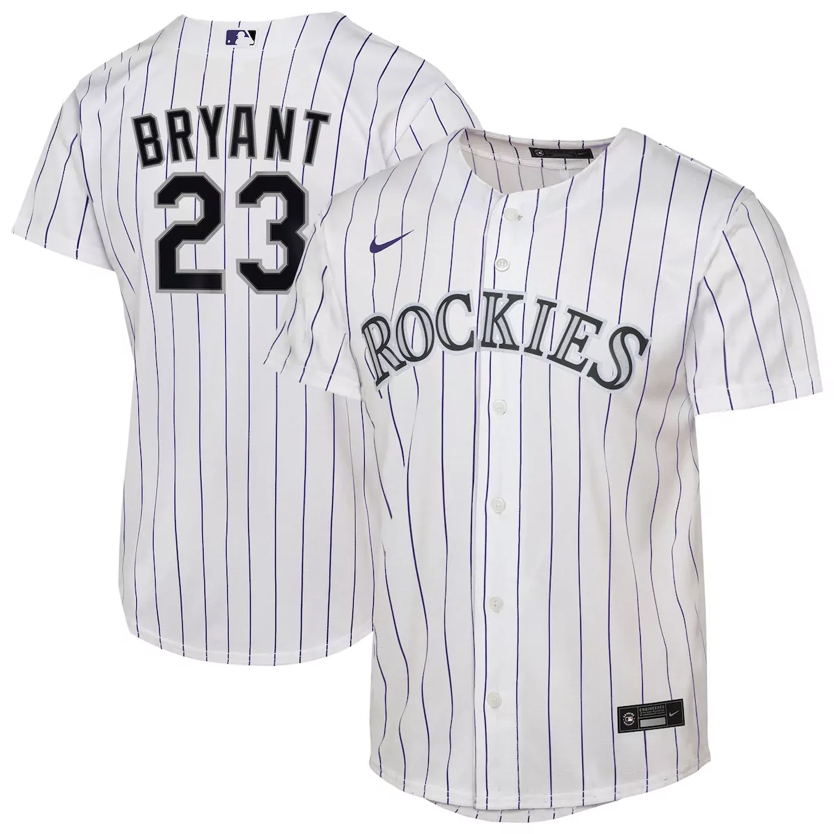 Kris Bryant Colorado Rockies White Home Player Jersey | Stitched Fan Gear for Men, Women & Youth