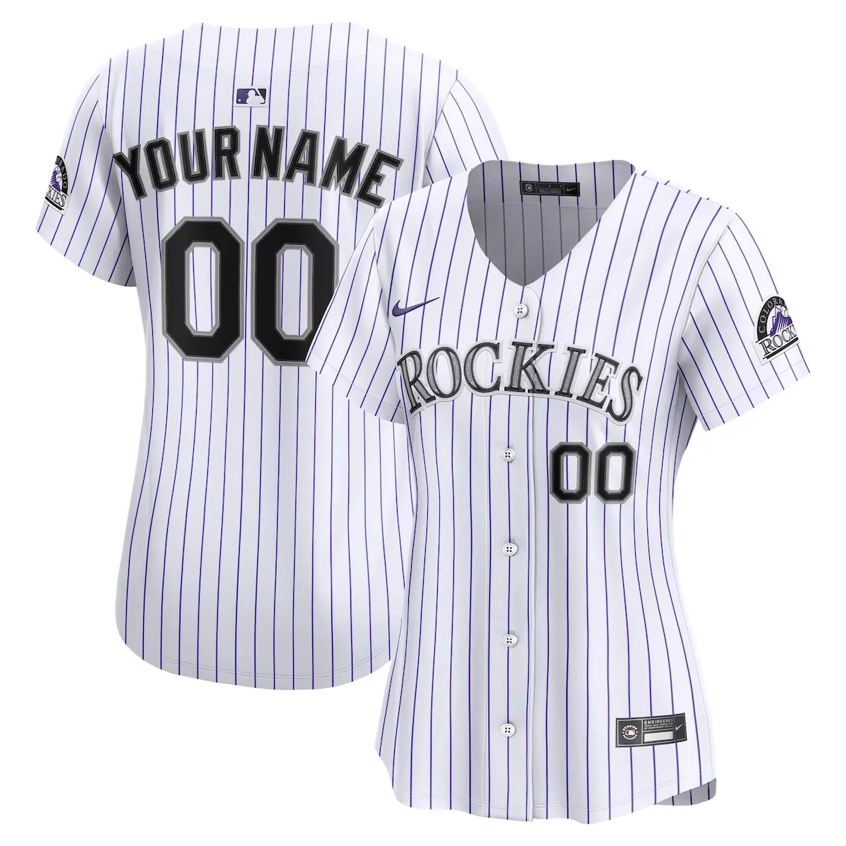 Limited Custom Colorado Rockies White Home Jersey | Exclusive Fan Gear | For Men, Women & Youth
