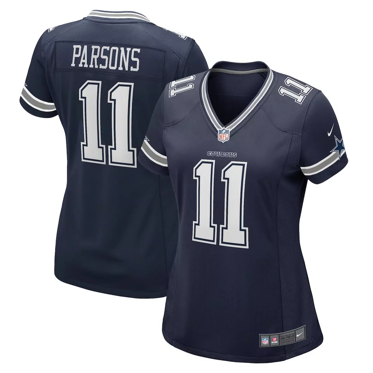 dallas cowboys micah parsons navy alternate game team jersey